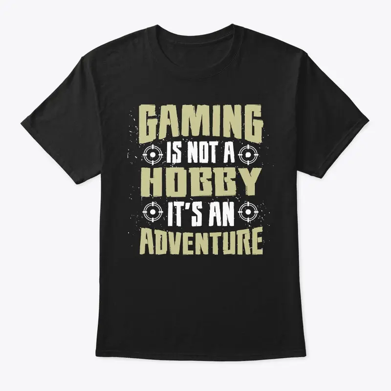 Gaming Crew Neck Tee Shirt